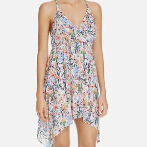 NEW Lucky Brand Swimsuit Bikini Cover Up Dress Multi Garden